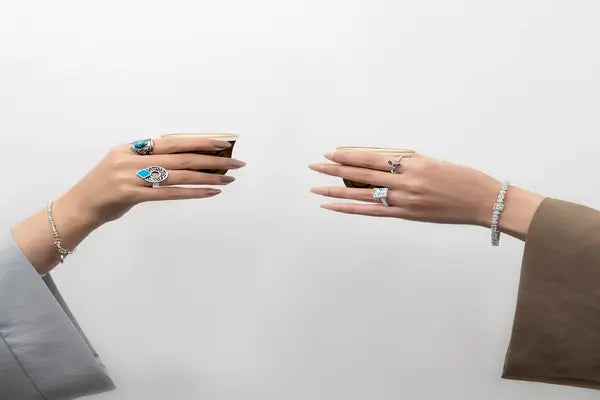 أسعار خواتم الفضة حريمي 2025 وأجمل أشكالها العصرية |فتحي ابراهيم