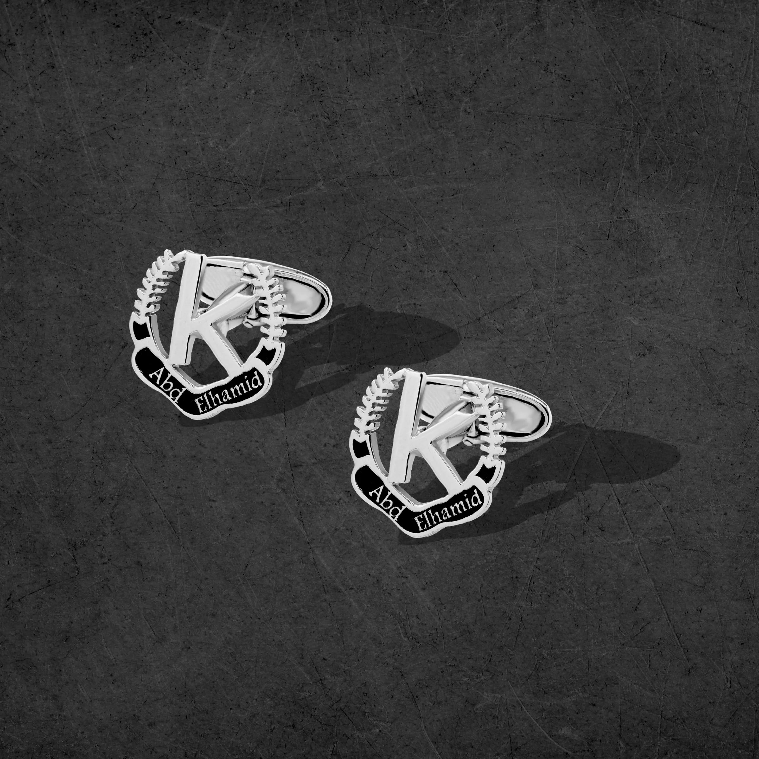 Customized 925 Silver Cufflink