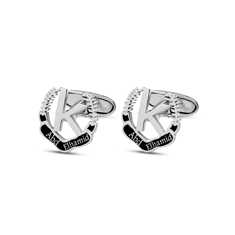 Customized 925 Silver Cufflink