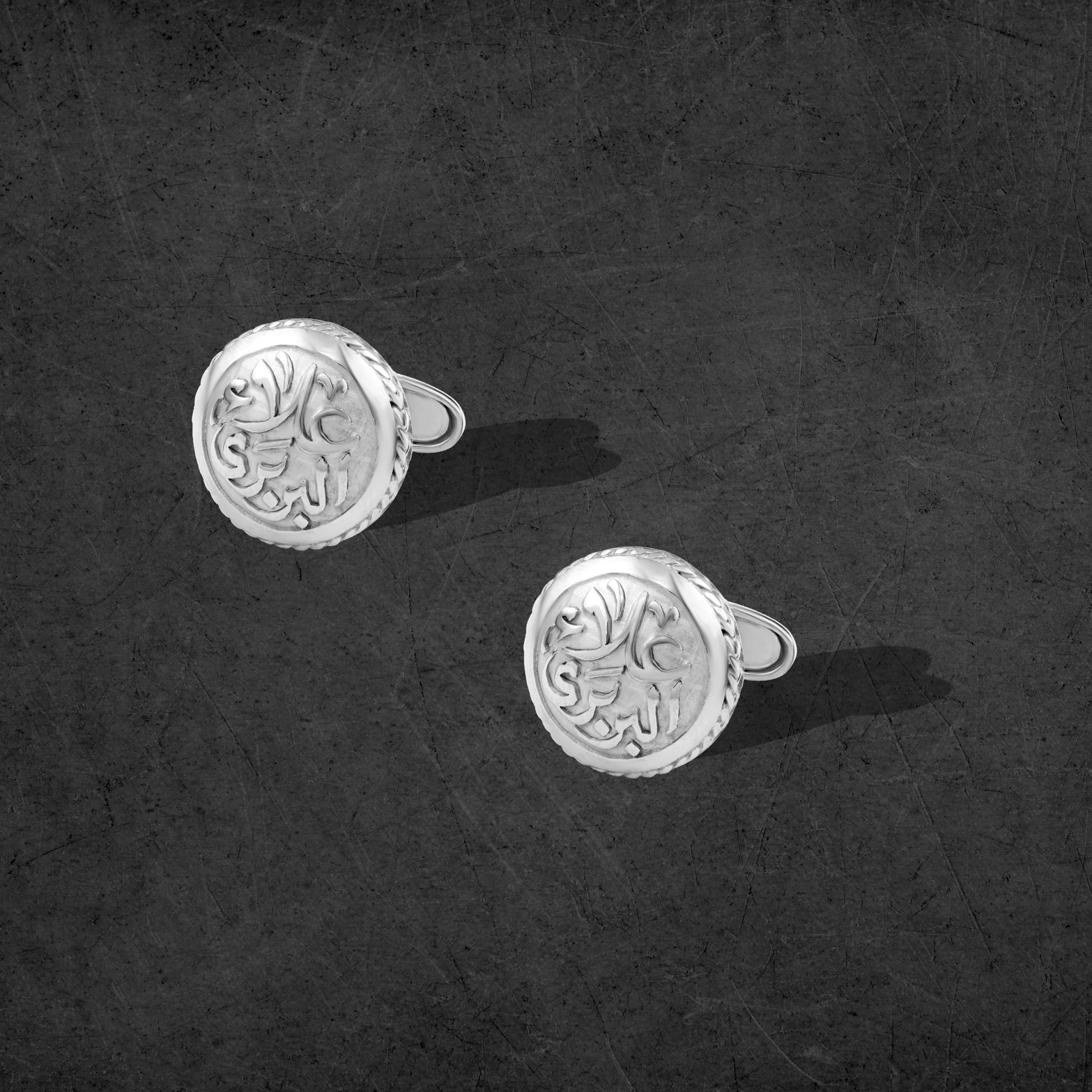 Customized 925 Silver Cufflink