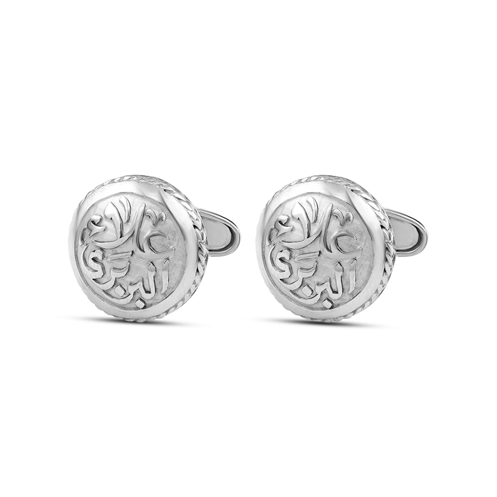 Customized 925 Silver Cufflink