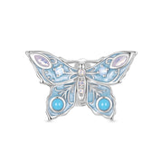Butterfly Charm - 925 Sterling Silver