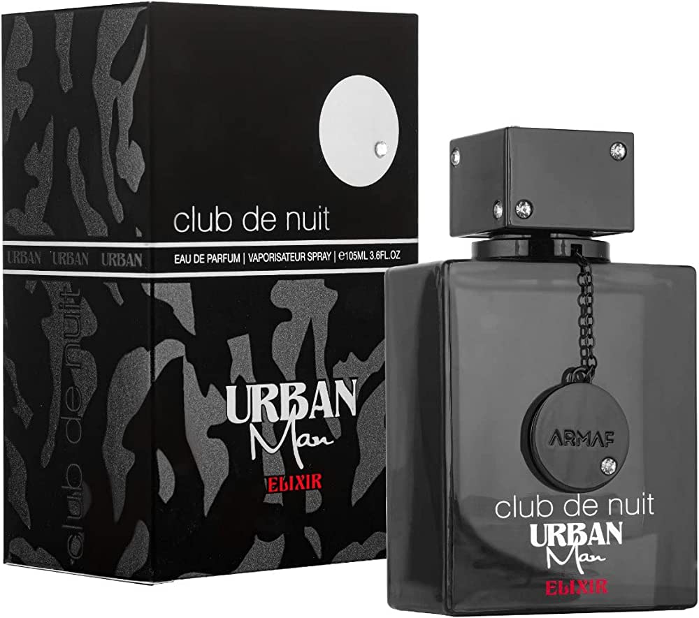Armaf Club de Nuit Urban Elixir for Men - Eau de Parfum, 105ml Long-lasting fragrance