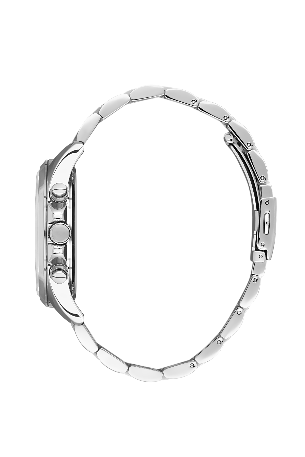 ساعة يد بيجوتي ستانلس ستيل أنالوج للرجال