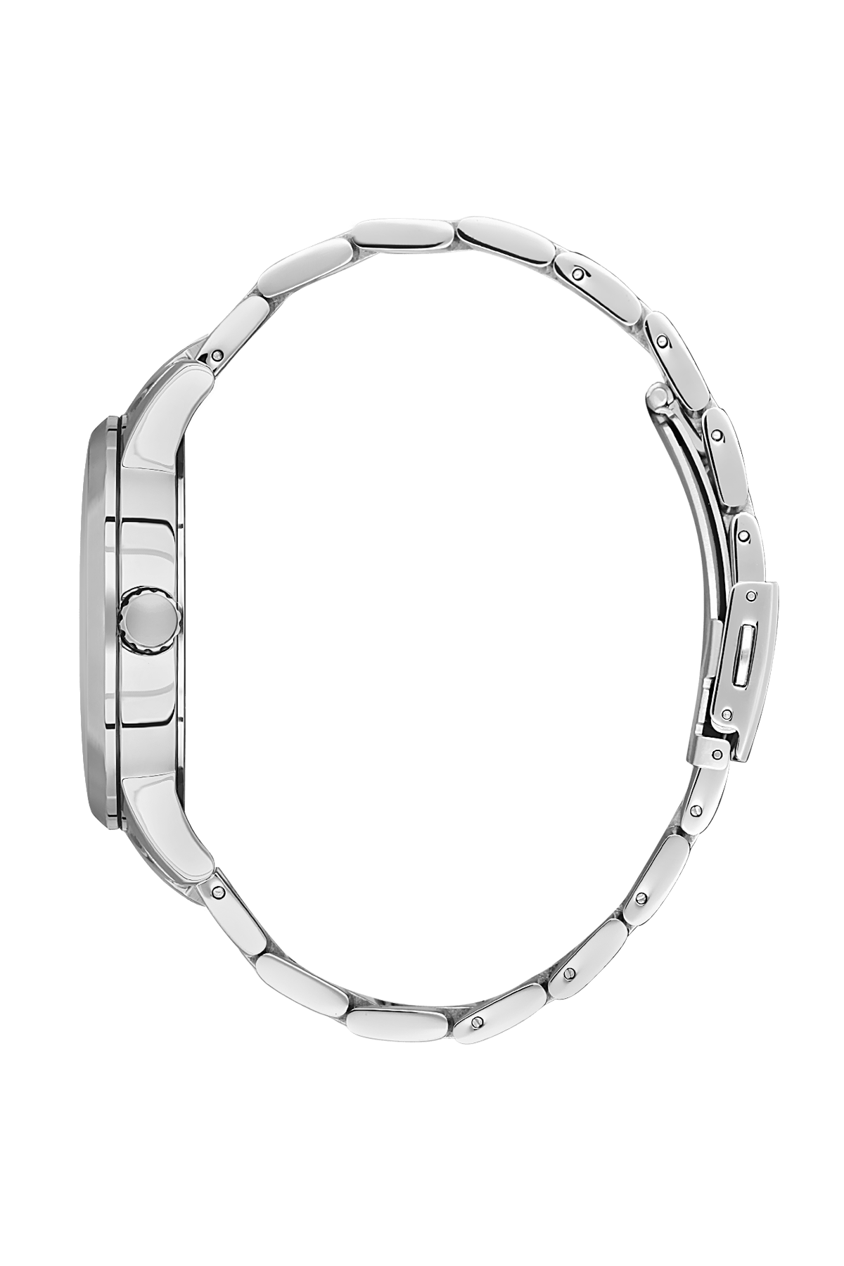 ساعه بيجوتي رجالية BG.1.10485‑1 – سوار ستانلس ستيل مع حامل بطاقات جلدي