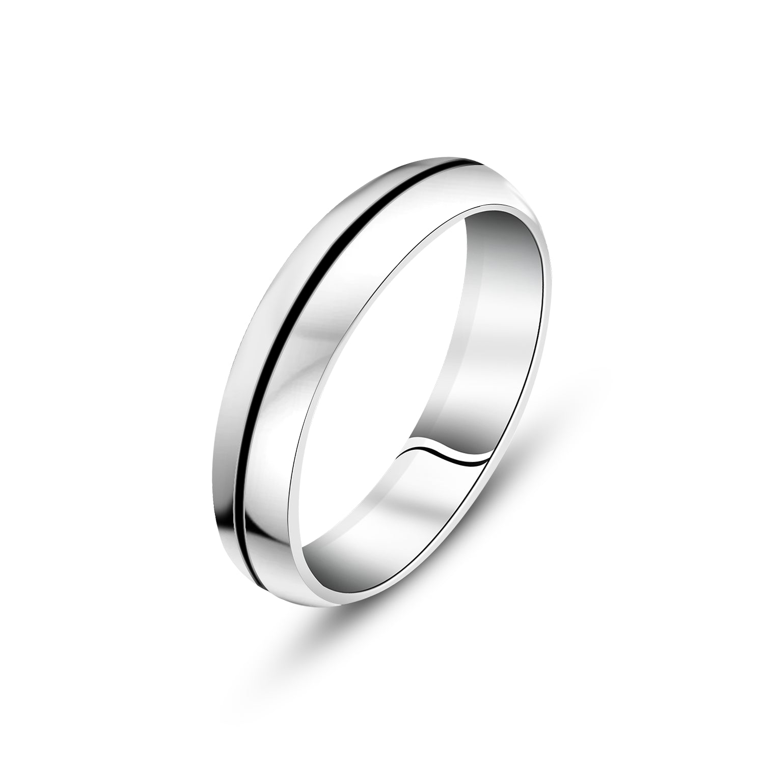Engagement Ring For Men With A Handcrafted Design 925 Sterling Silver