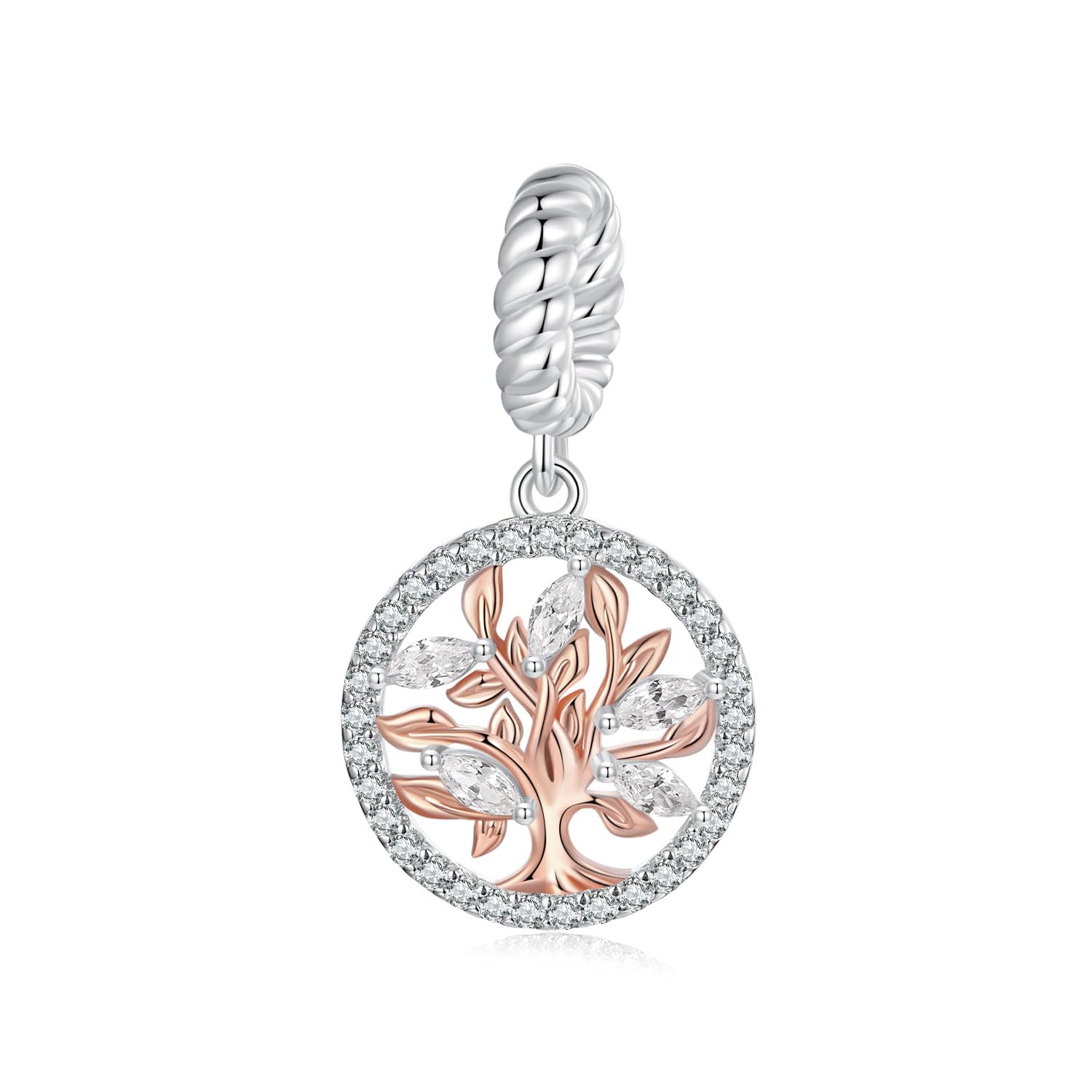 Tree of Life Charm - 925 Sterling Silver