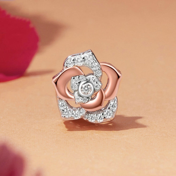 Rose Charm - 925 Sterling Silver