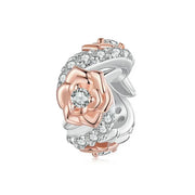 Rose Charm - 925 Sterling Silver