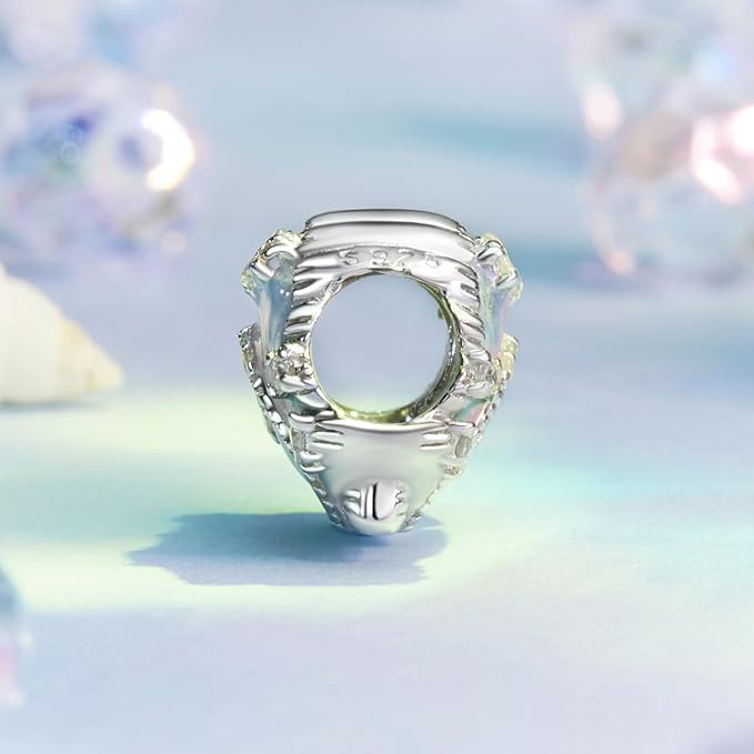 Dreamy Shell Charm - 925 Sterling Silver