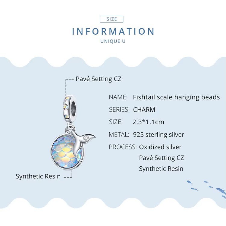 دلاية ذيل الحوت فضة عيار 925
