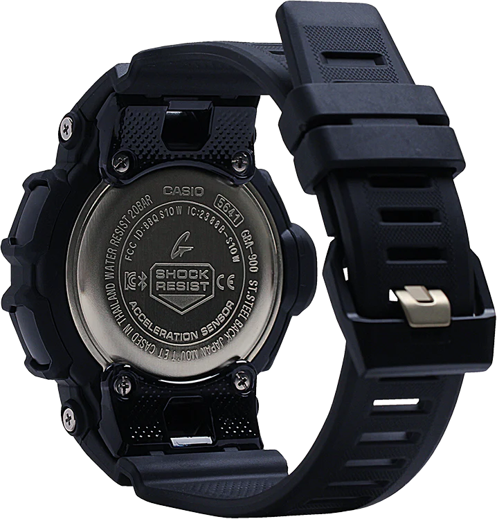 GBA-900-1ADR - ساعة يد كاسيو جي شوك ديجيتال رياضية كاجوال بسوار رزين للرجال