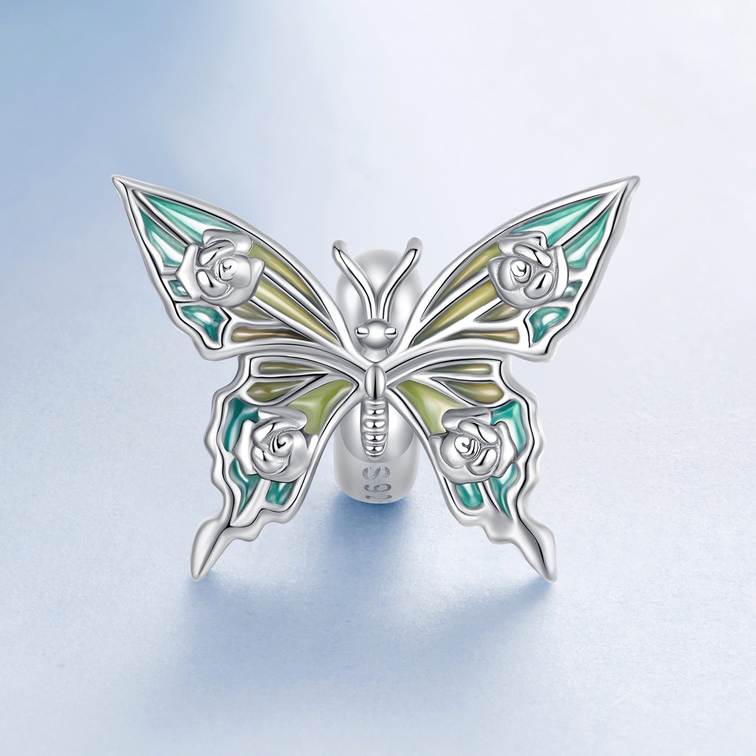 " Spirit of the Butterfly "925 Silver Charm