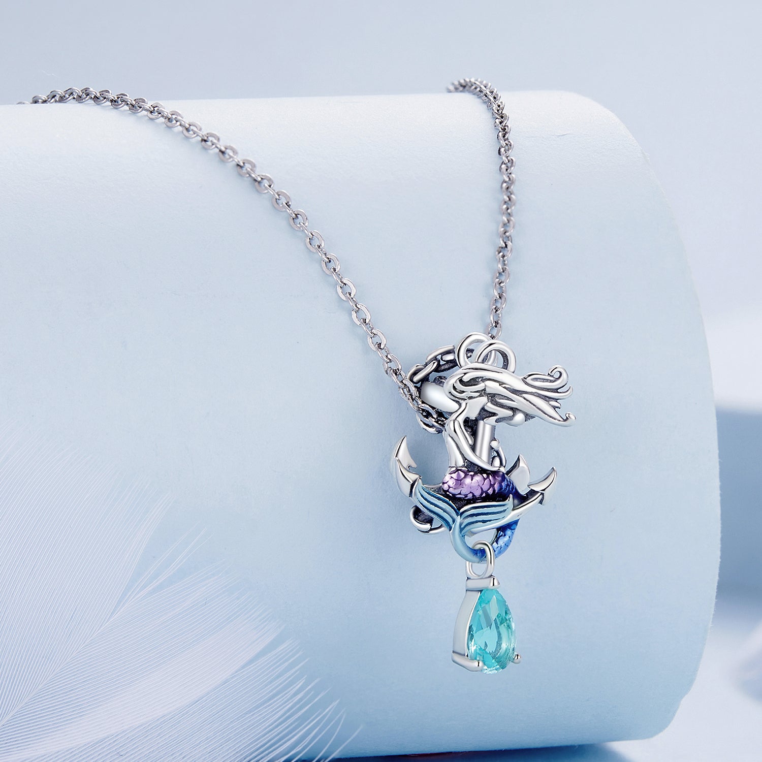 " Mermaid " 925 Silver Charm