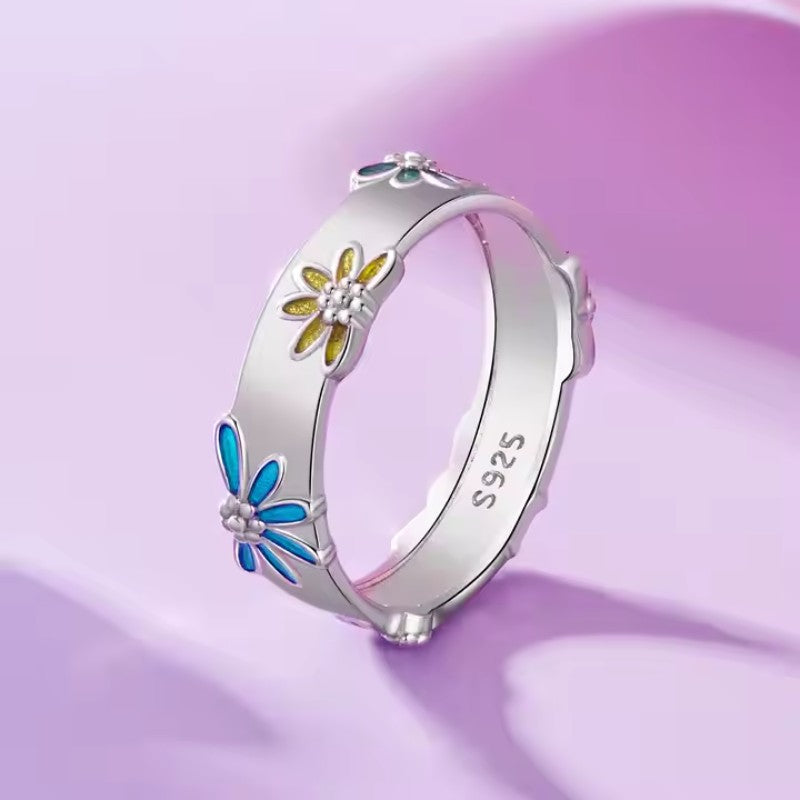 خاتم نسمات الربيع – فضة عيار 925