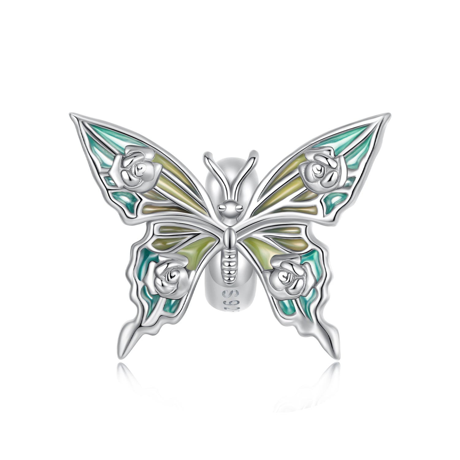 " Spirit of the Butterfly "925 Silver Charm