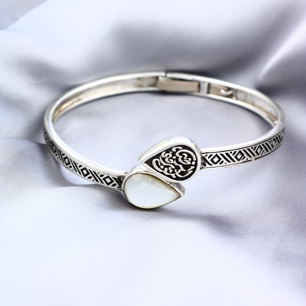 سوار روح الشرق – فضة بنمط تراثي