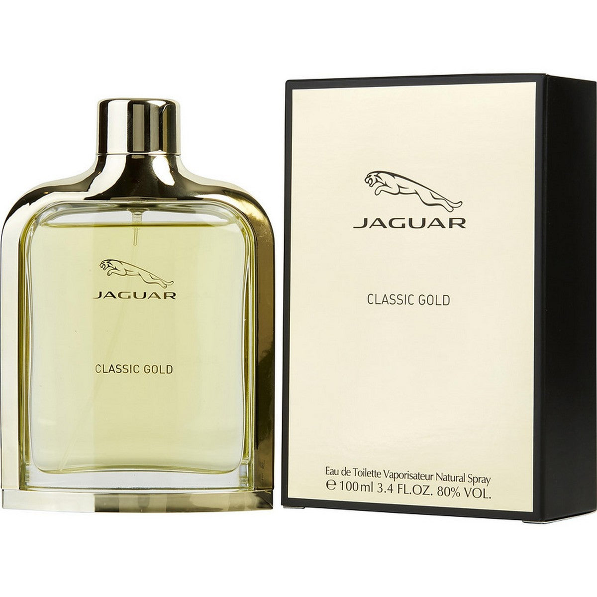 Jaguar Classic Gold for Men - Eau de Toilette, 100ml