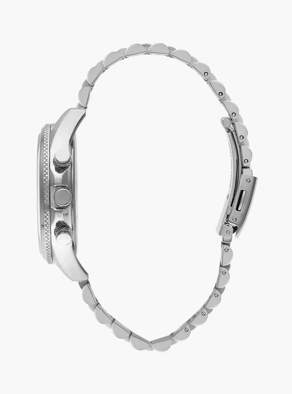 LC07852.350 - ساعة لي كوبر رجالي متعددة الوظائف بسوار ستانلس ستيل