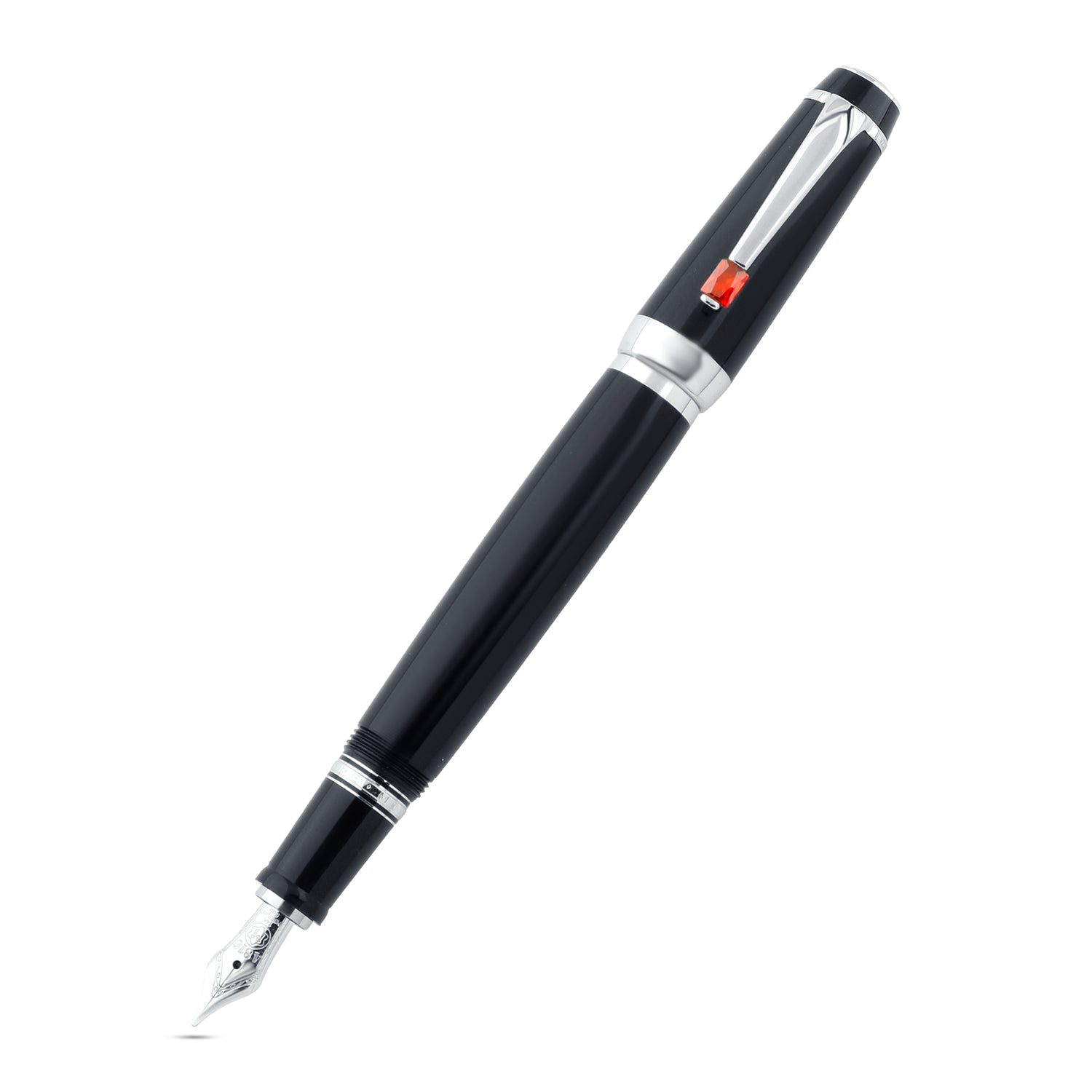 Montblanc BOHEME ROUGE PLATINUIM Fountain Pen 14K M Nib – Fathy