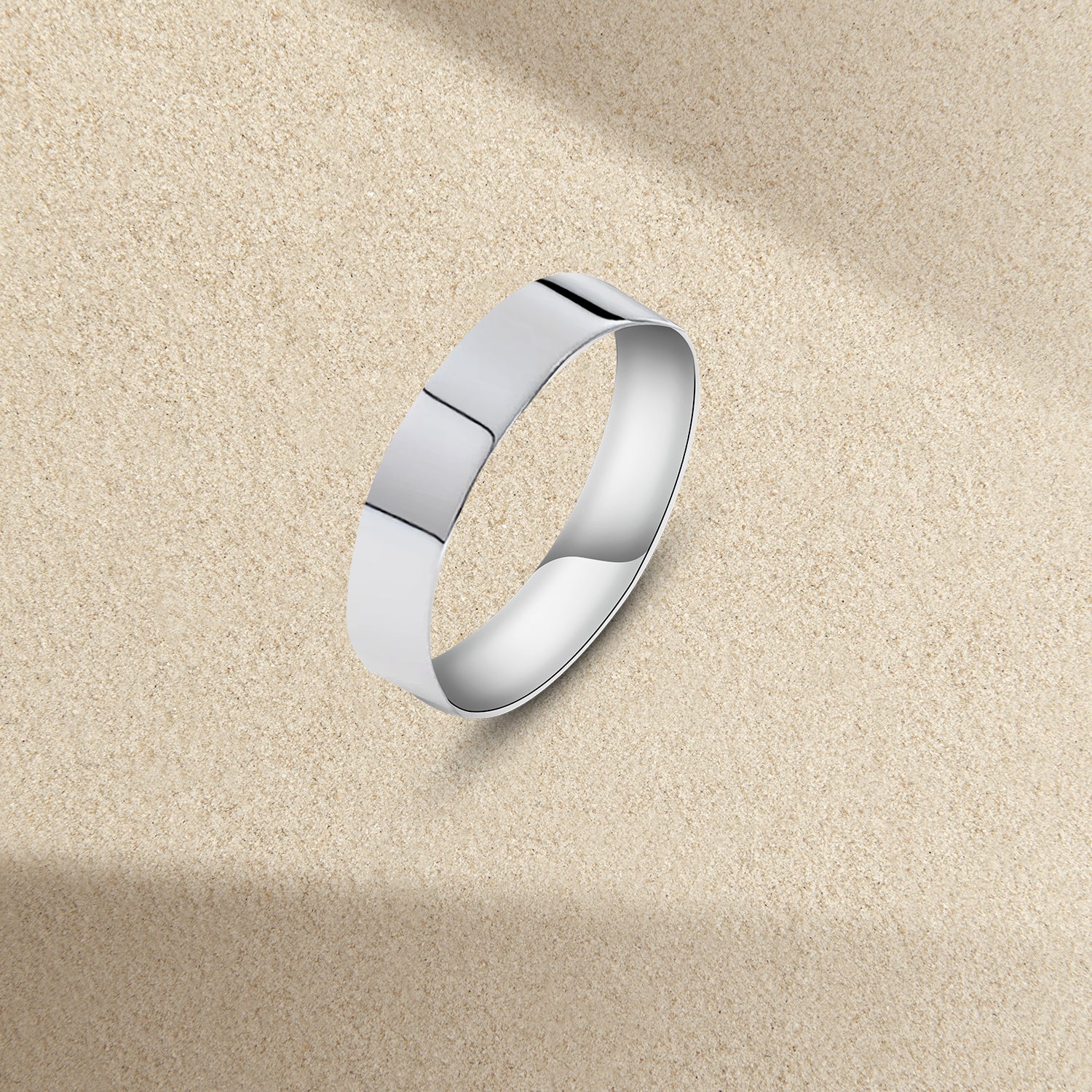 Men's Wedding Band – Handcrafted in 925 Sterling Silver