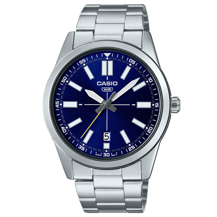 ساعة يد كاسيو رجالي ستانلس ستيل