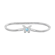 Butterfly 925 Silver Bracelet