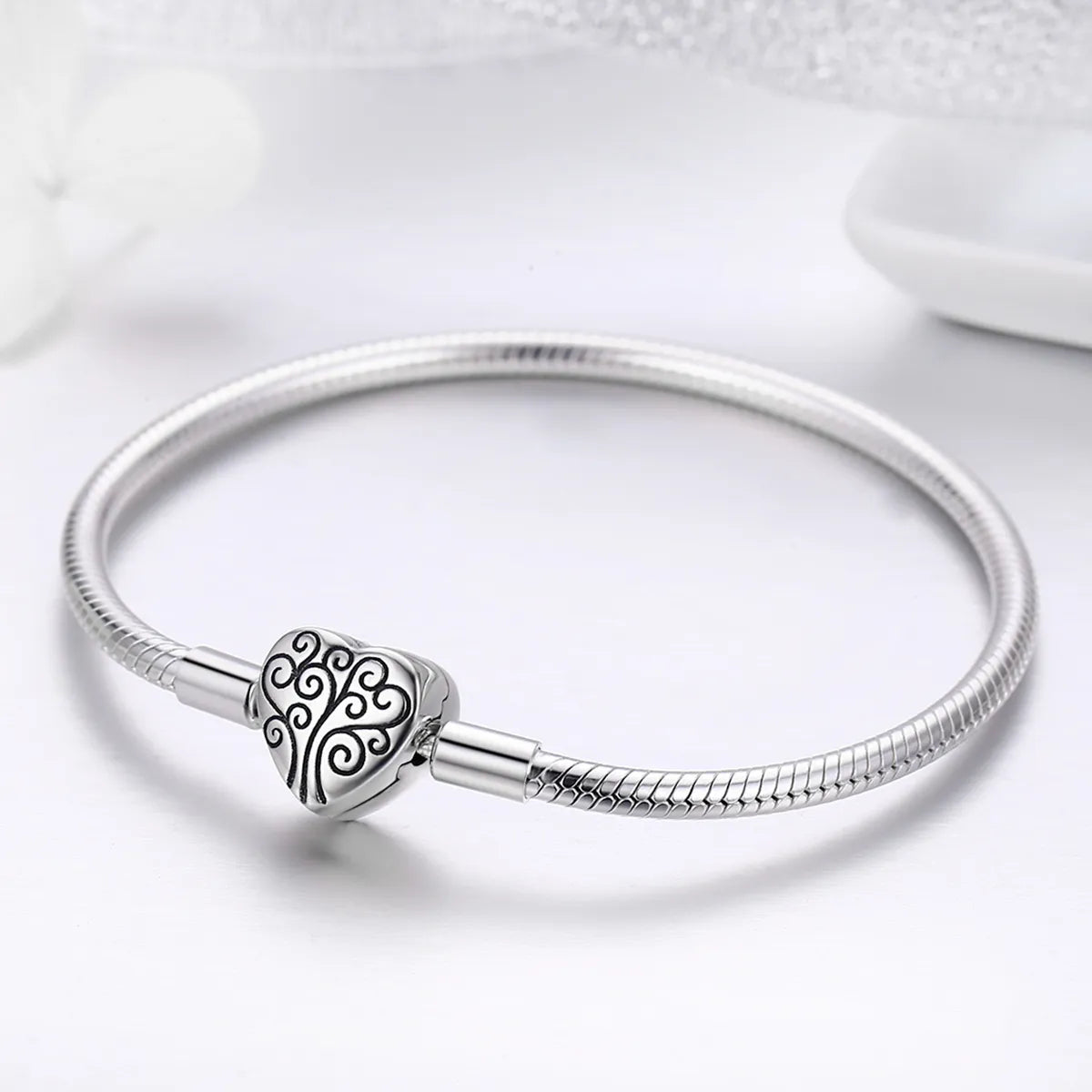 "Tree of Love" 925 Silver Bracelet