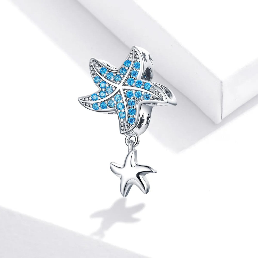 Starfish 925 Silver Charm