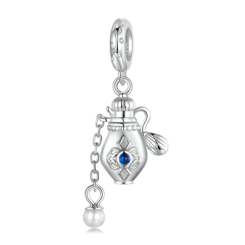 Charm "Perfume Bottle" Sterling Silver 925