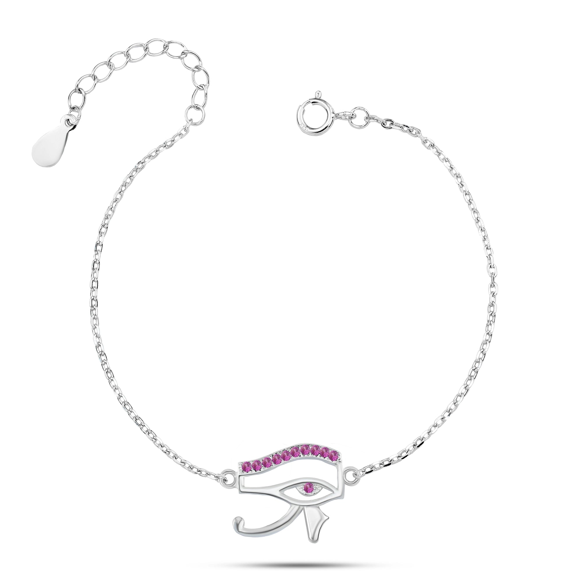 إنسيال فضة عيار 925 بتصميم أنيق على شكل تمثال عين حورس