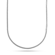 سلسلة كلاسيكية ناعمة – فضة عيار 925 بدون دلاية