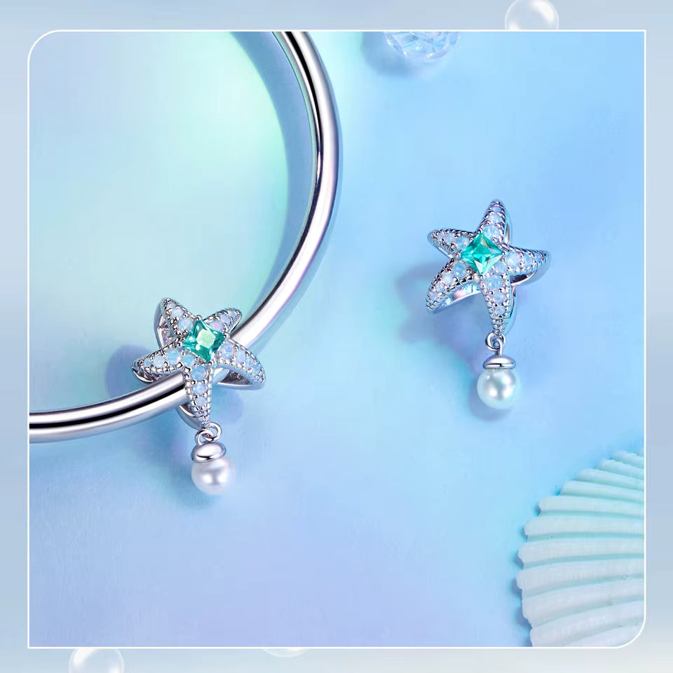 "Star fish" 925 Sterling Silver Pendant