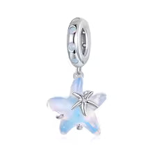 "Star fish" 925 Sterling Silver Pendant
