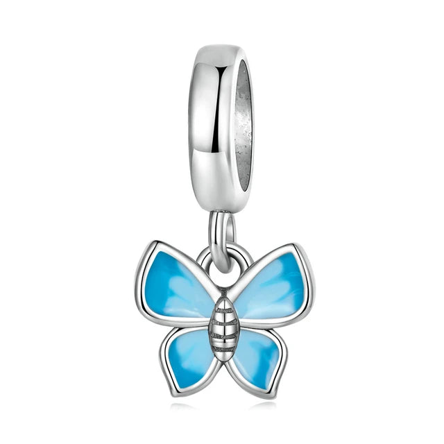 Butterfly Charm - 925 sterling silver