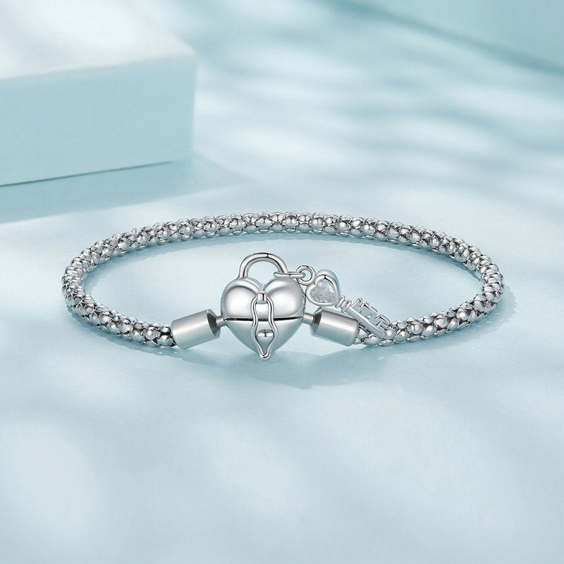 Bracelet "Key to the Heart" Silver 925