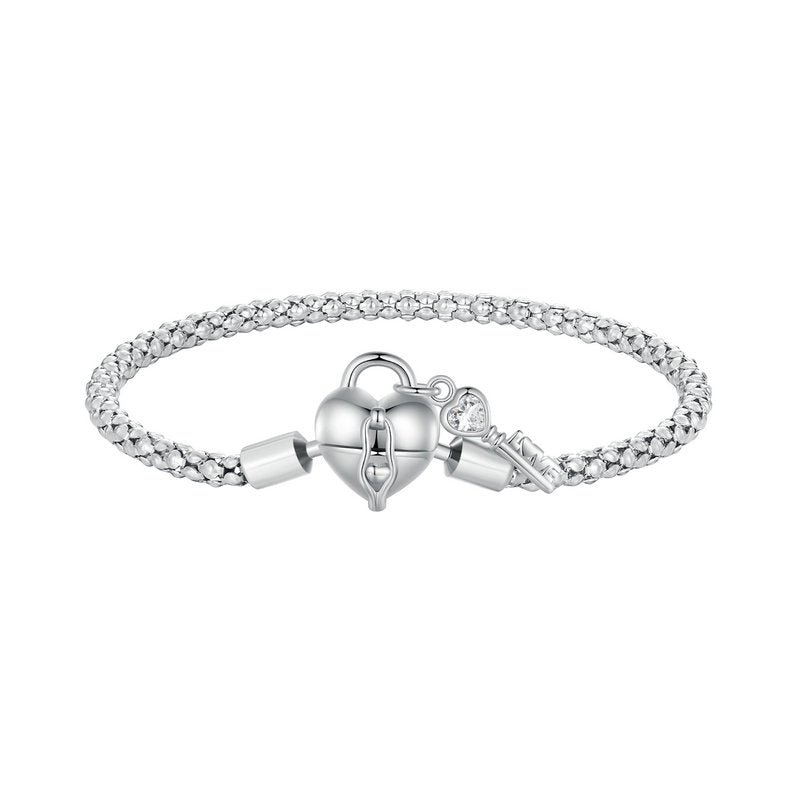 Bracelet "Key to the Heart" Silver 925