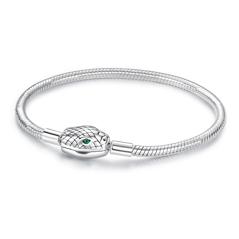 925 Silver Bracelet Adorned Sparkling Zircon Stone.