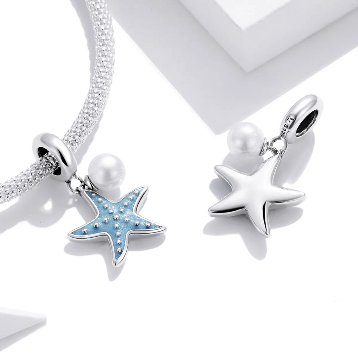 Starfish 925 Silver Charm