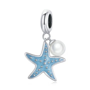 Starfish 925 Silver Charm