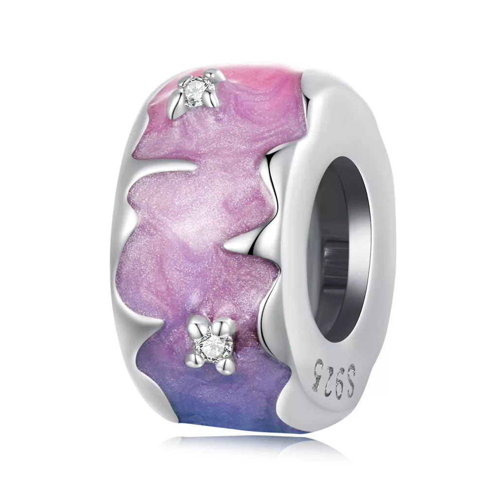 "Sunset Colors" Charm 925 Silver