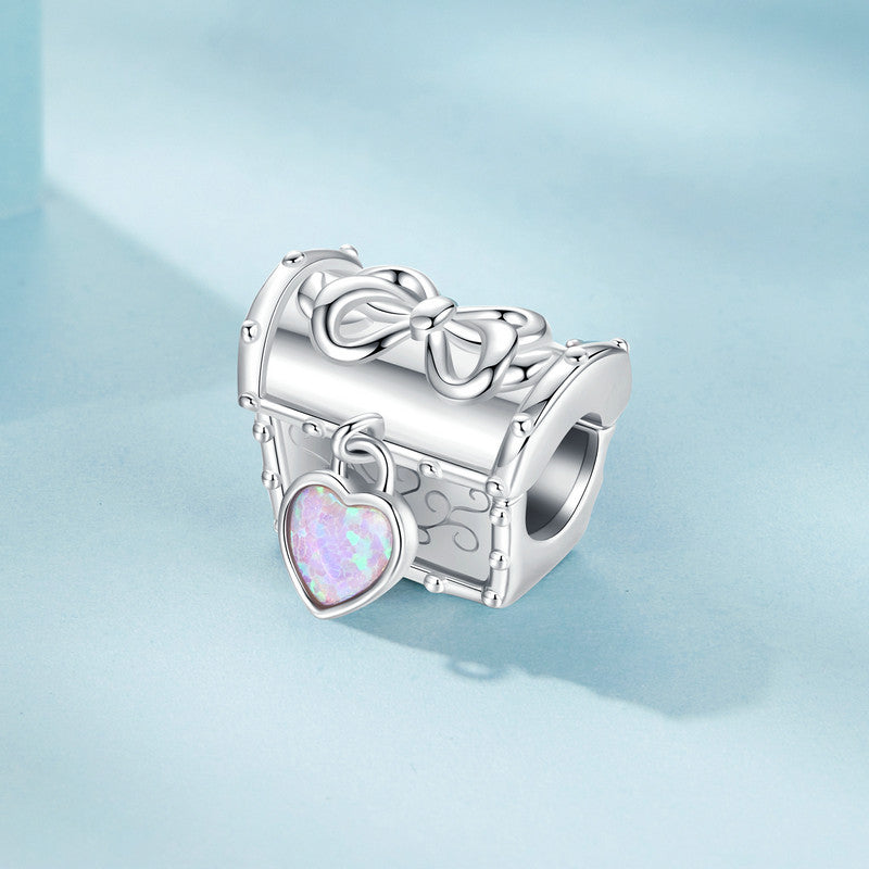 Charm "Heart Treasure" Sterling Silver 925
