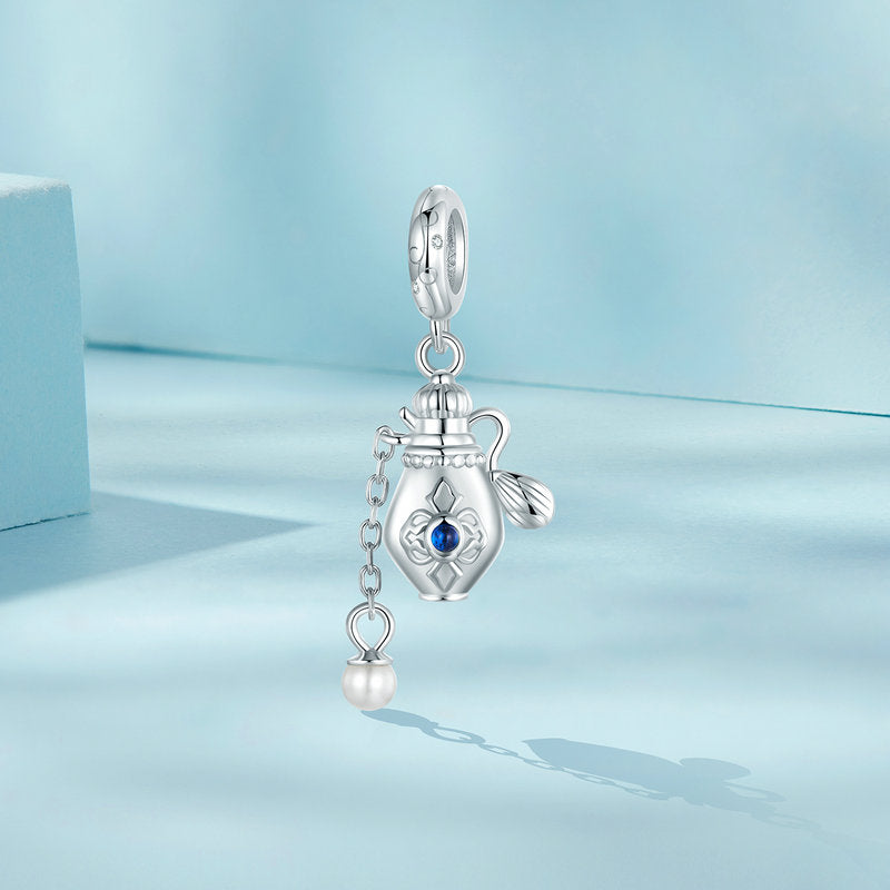 Charm "Perfume Bottle" Sterling Silver 925