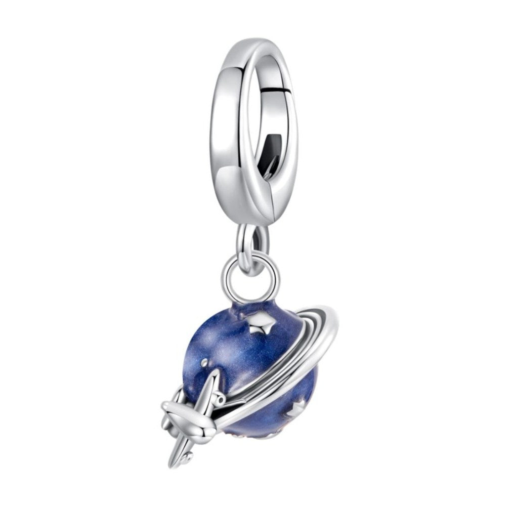 " Moon Journey "925 Silver Charm