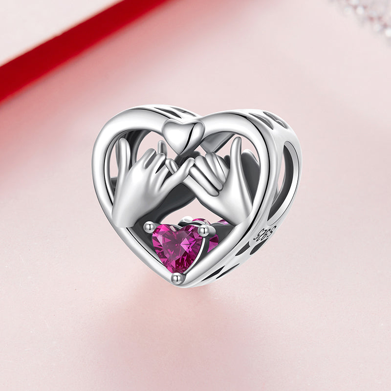 " Love Forever " 925 Silver Charm
