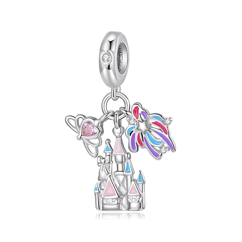 " Dream Castle" 925 Silver Charm