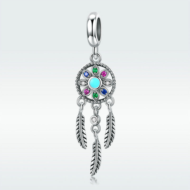 Dream Catcher 925 Silver Charm
