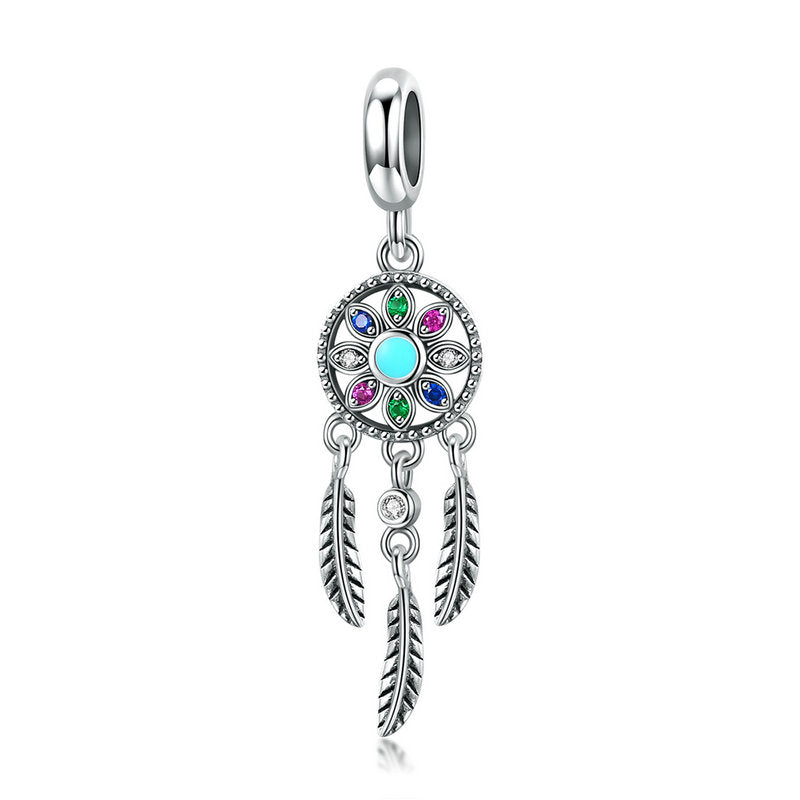 Dream Catcher 925 Silver Charm