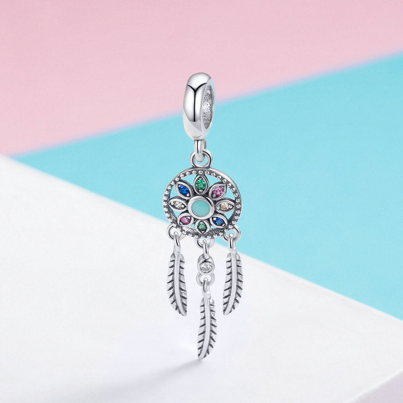 Dream Catcher 925 Silver Charm