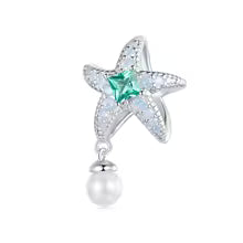 "Star fish" 925 Sterling Silver Pendant